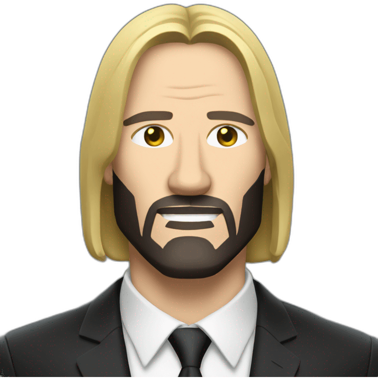 john wick blond emoji