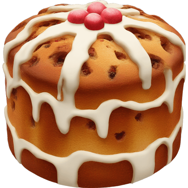 Red velvet panettone  emoji