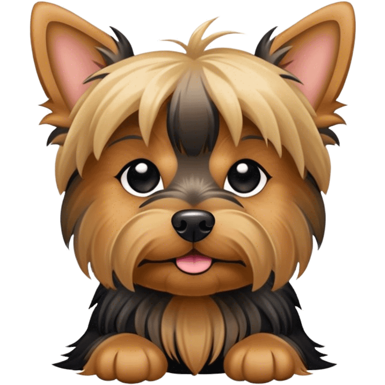 Yorkshire terrier dog emoji