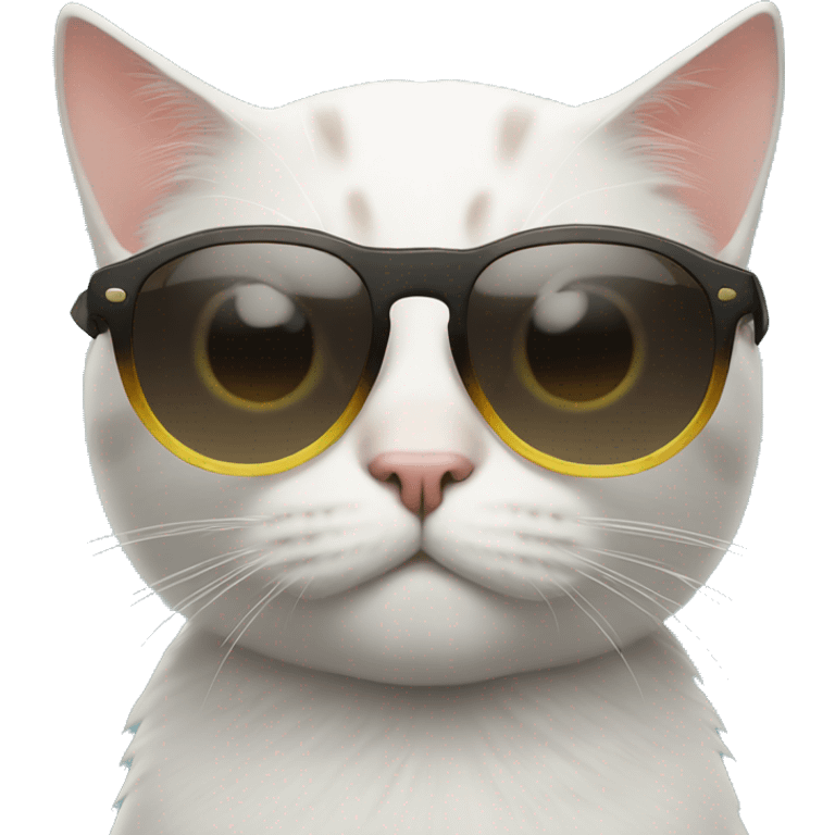 Cat with sunglasse emoji