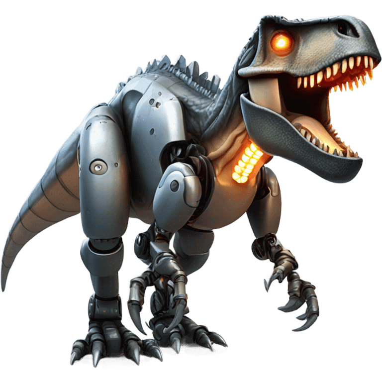 Robo t rex  emoji