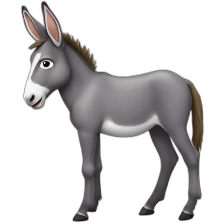 Emmanuel Macron donkey emoji