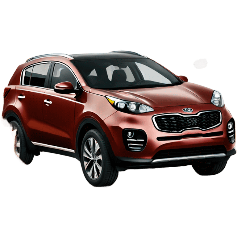 Kia sportage on fire emoji