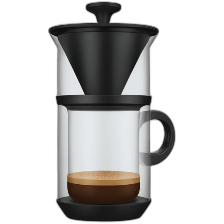 aeropress coffee emoji