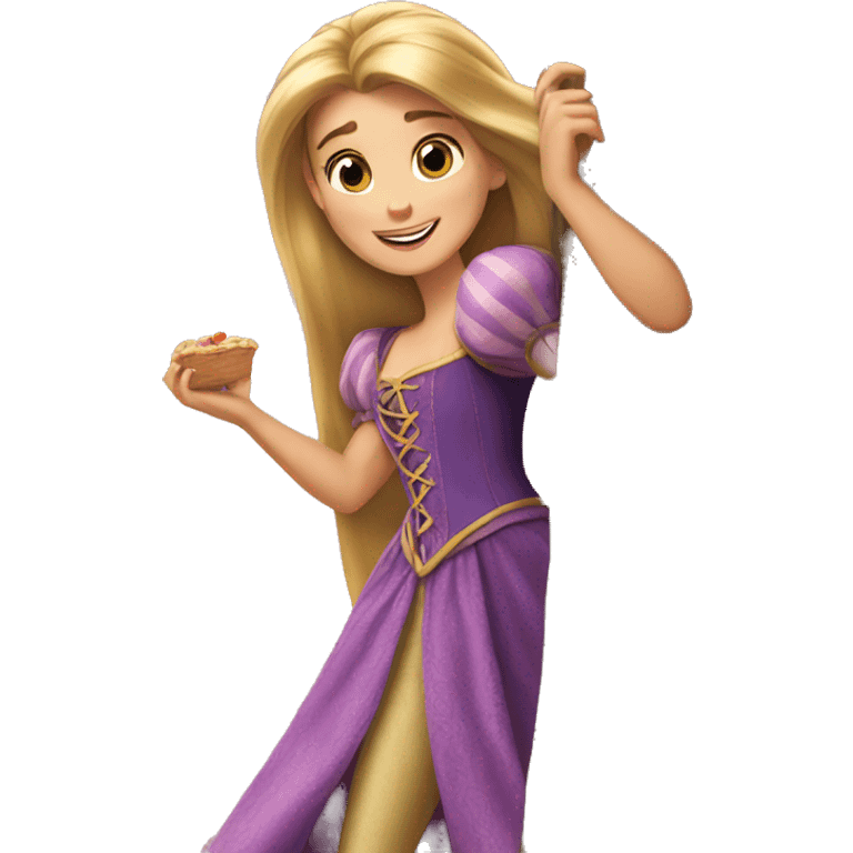 Rapunzel surprise emoji