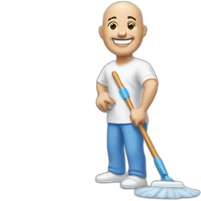 mr clean cleaning emoji