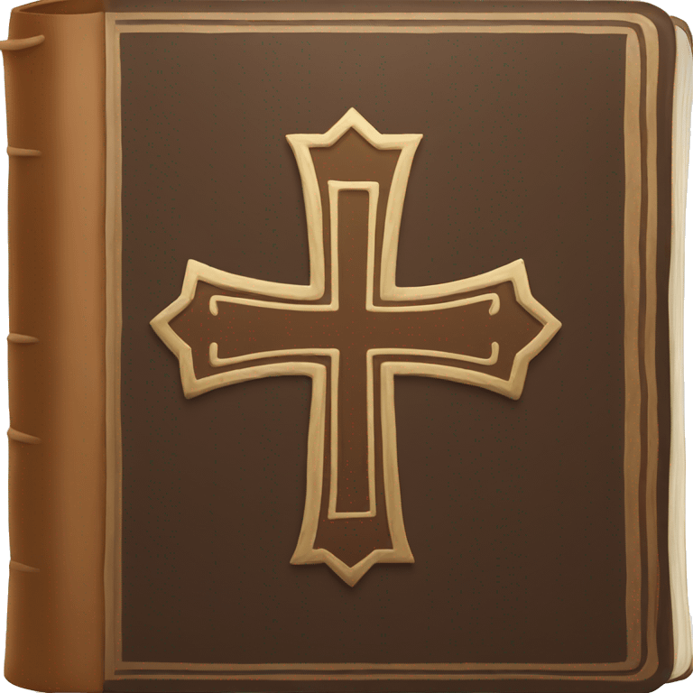 brown Bible emoji