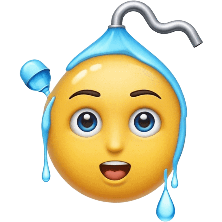 emojis d'un plombier qui me regarde dans les yeux emoji