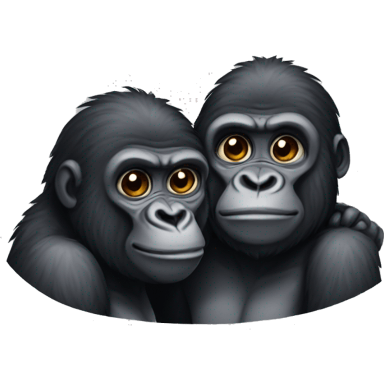 Gorilla Love emoji