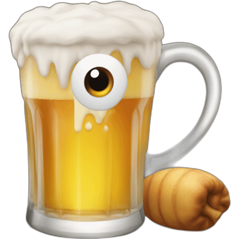 Harry Potter qui boit de la bière emoji