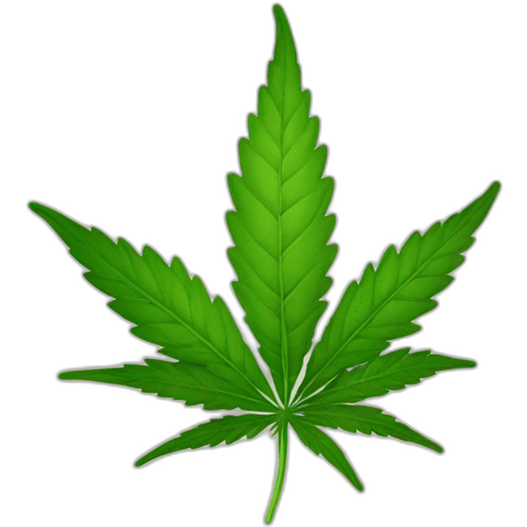 Cannabis herbe thérapeutique chimique emoji