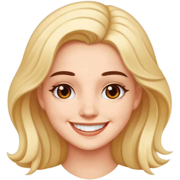 Vanessa smiling  emoji