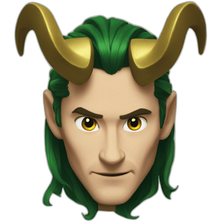 Loki horns emoji