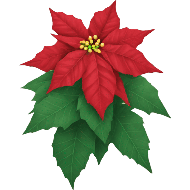 Poinsettia emoji