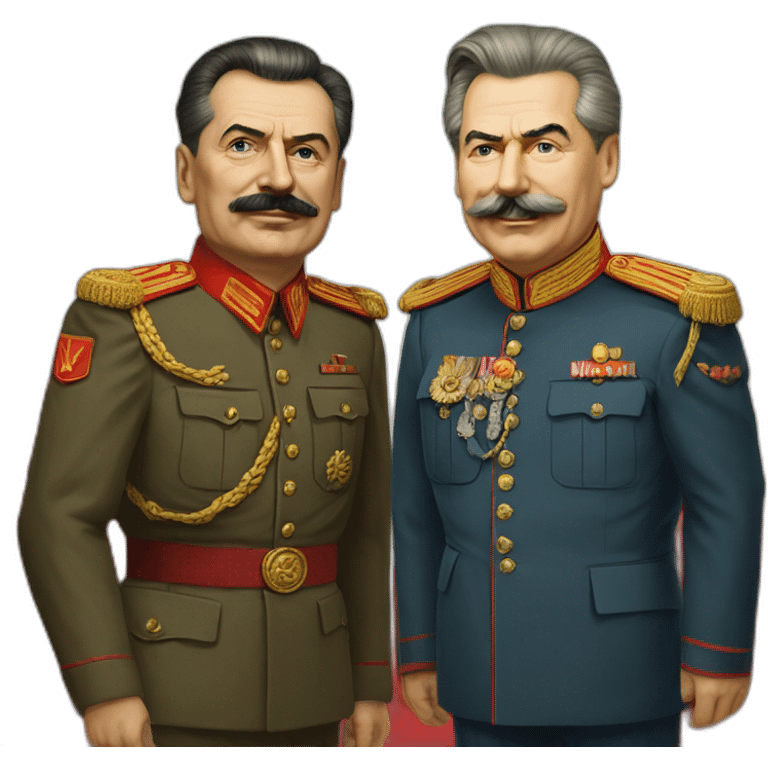 Stalin et Poutine emoji