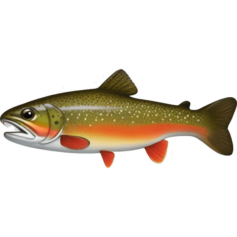 brook trout  emoji