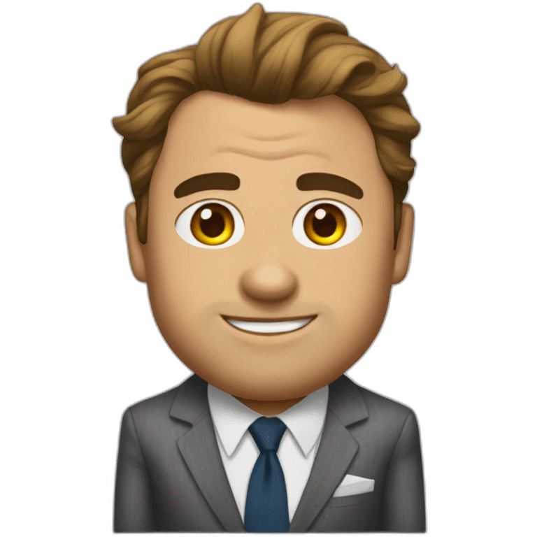 The Wolf of wall street emoji