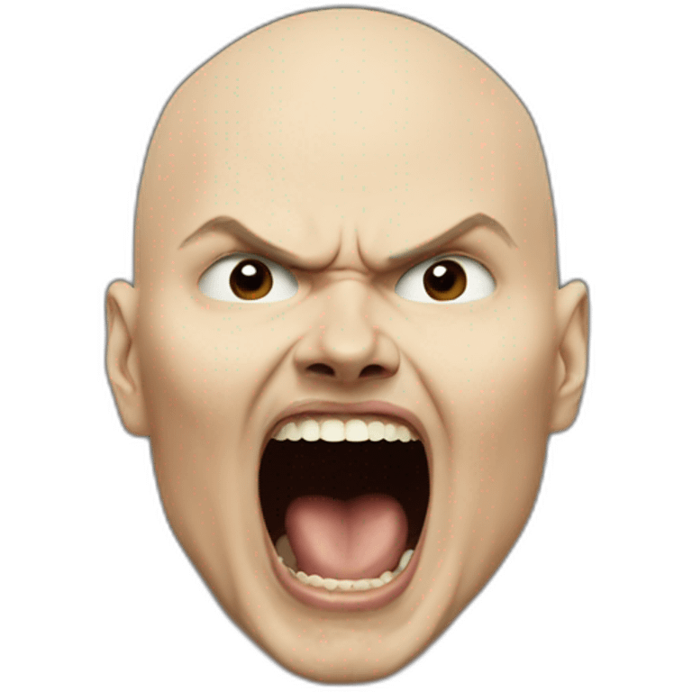 Billy Corgan shouting emoji