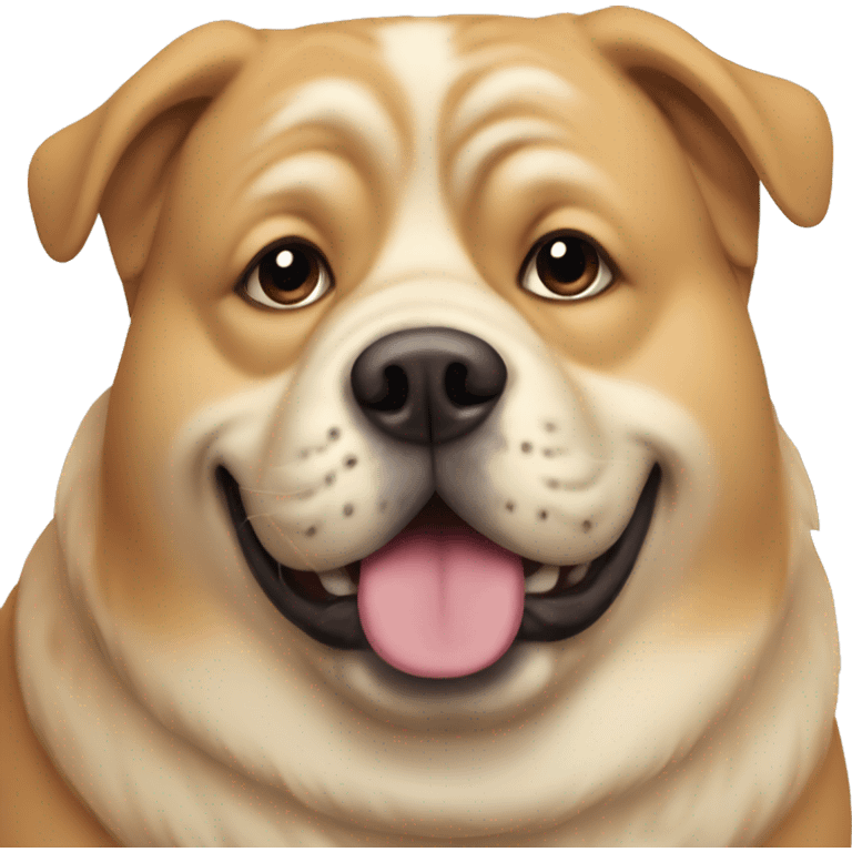 fattest dog emoji