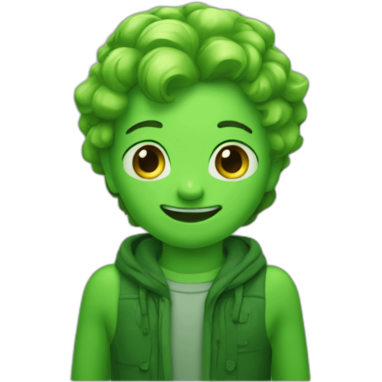 green garluc emoji