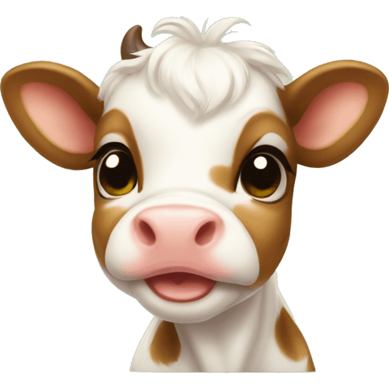 baby cow emoji