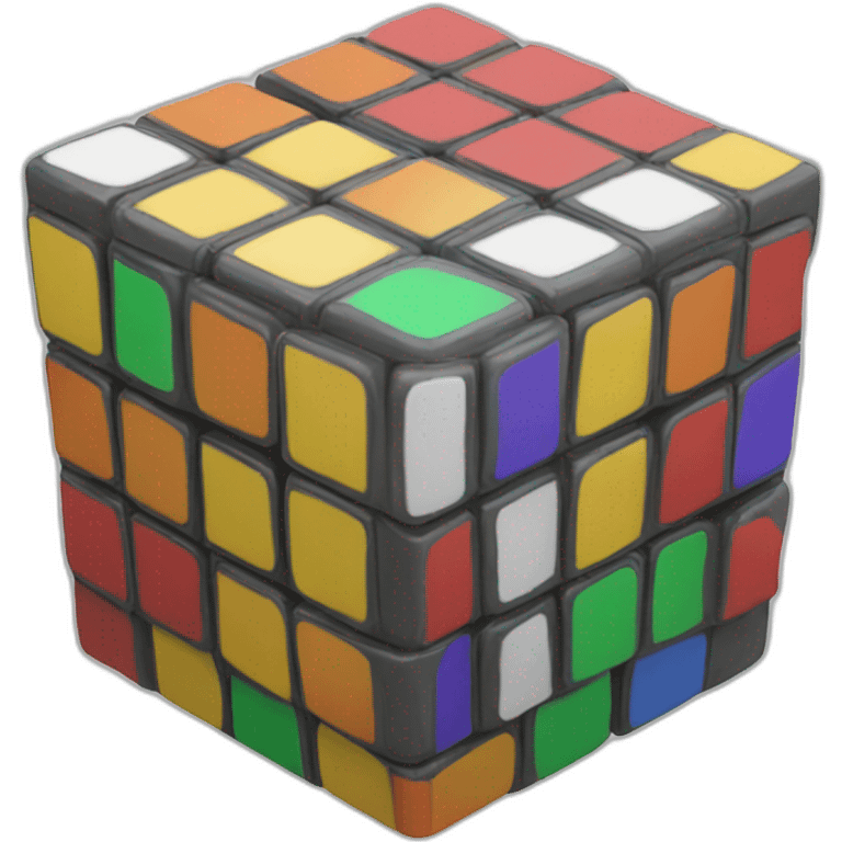 Rubiks cube emoji