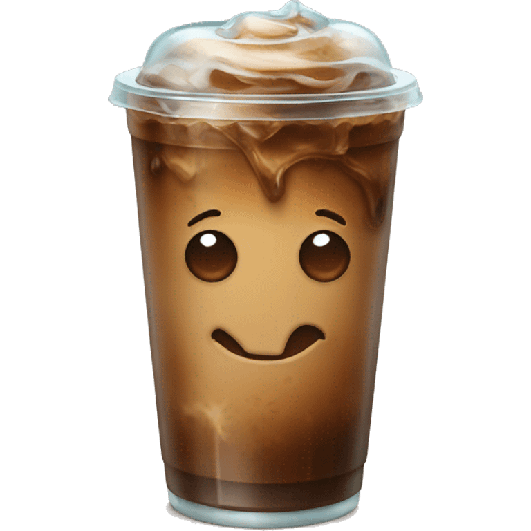 Iced coffe emoji