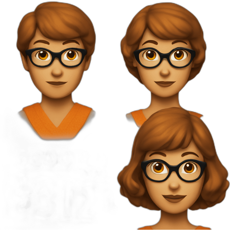 scooby doo velma emoji