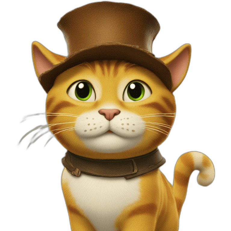 puss in boots from shrek emoji