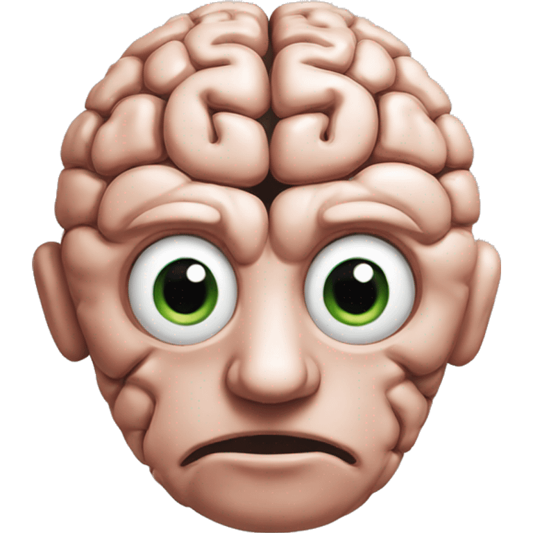 brain with quetion mark and eyes emoji