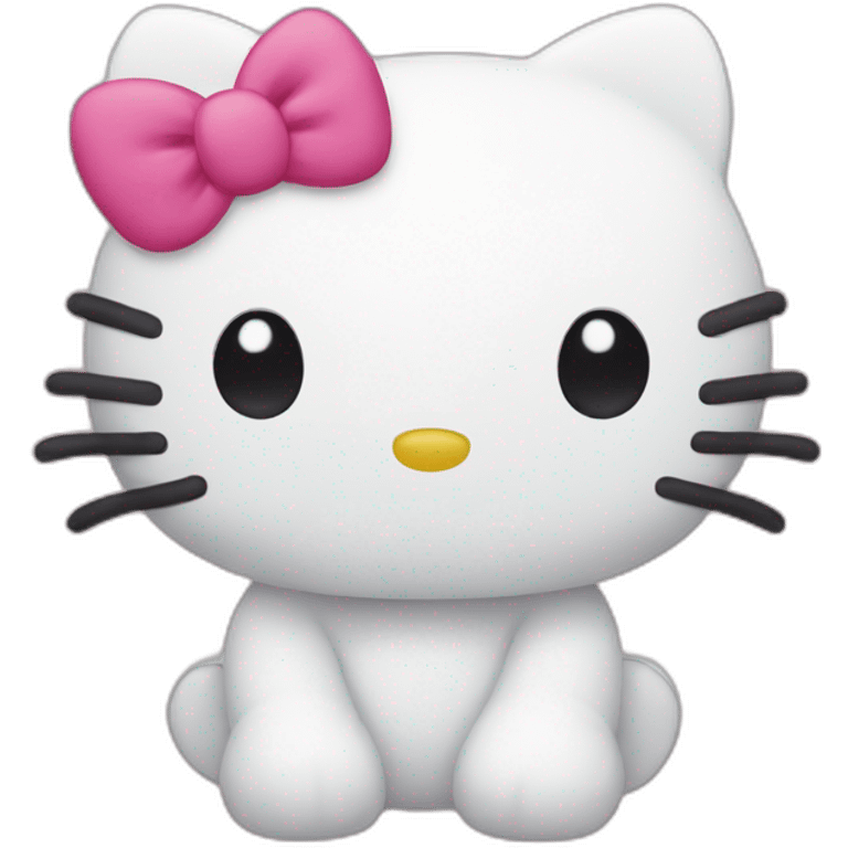 Hello kitty emoji