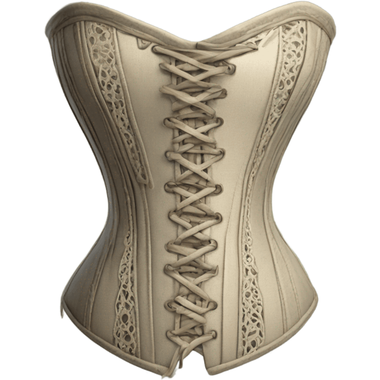 Sage corset, isolated emoji