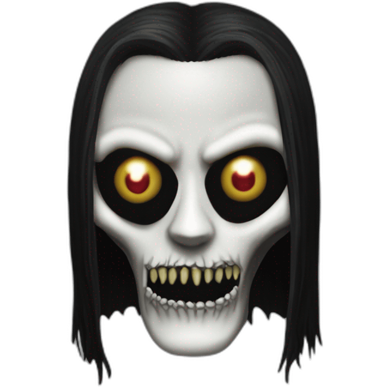 Joey Jordison Slipknot with this style : hardcore creepy gothic emoji