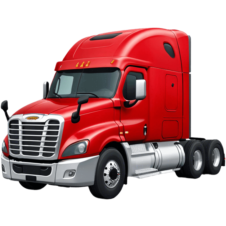 Cattle Truck - Freightliner Cascadia (Model Year: 2021) (Iconic colour: Red) emoji