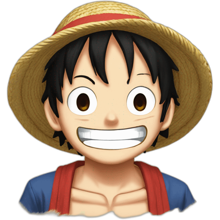 Luffy one piece emoji