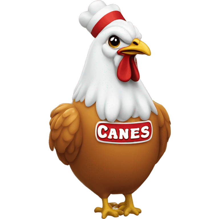 Raising Canes chicken emoji