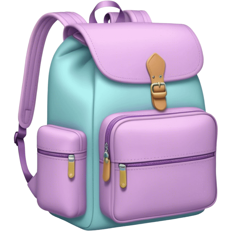 pastel backpack emoji