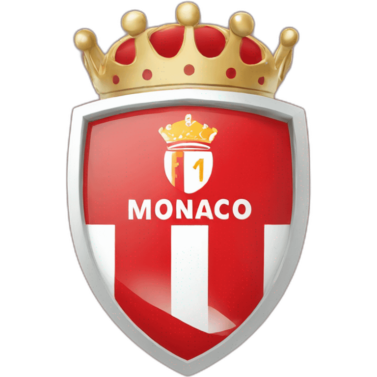 As monaco football logo emoji