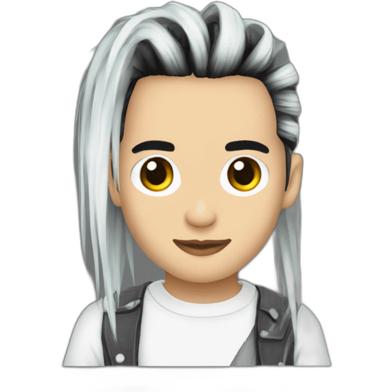 Bill Kaulitz 2000s teen emoji