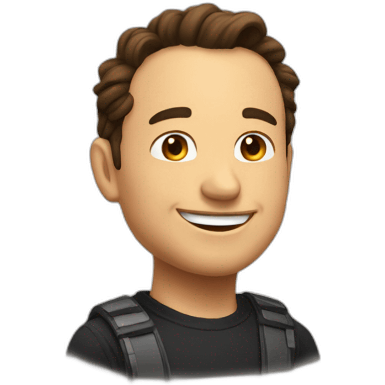 Musk smile emoji