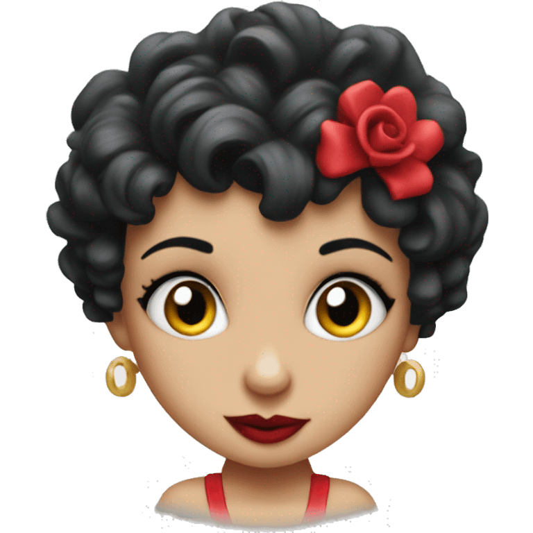 Betty boop emoji