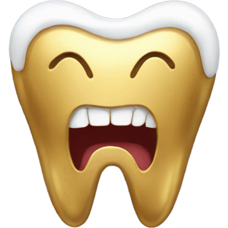 gold tooth emoji