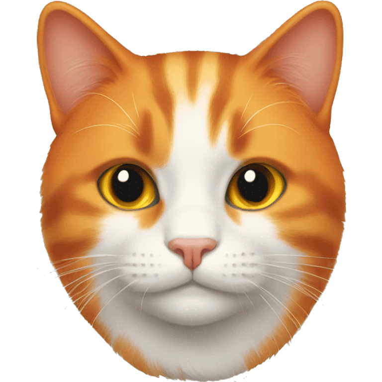 Orange cat emoji