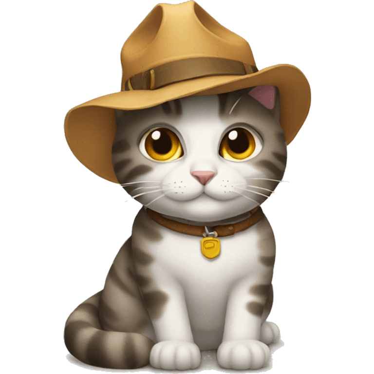 Gato con botas emoji