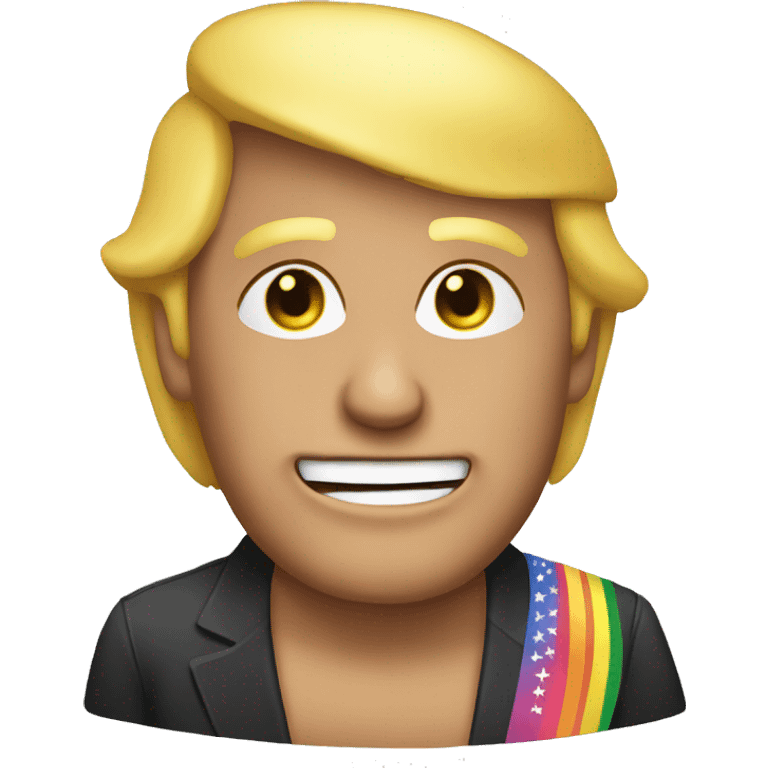 Gay trump emoji