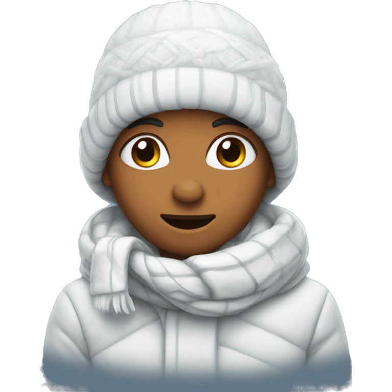 Cute winter emoji