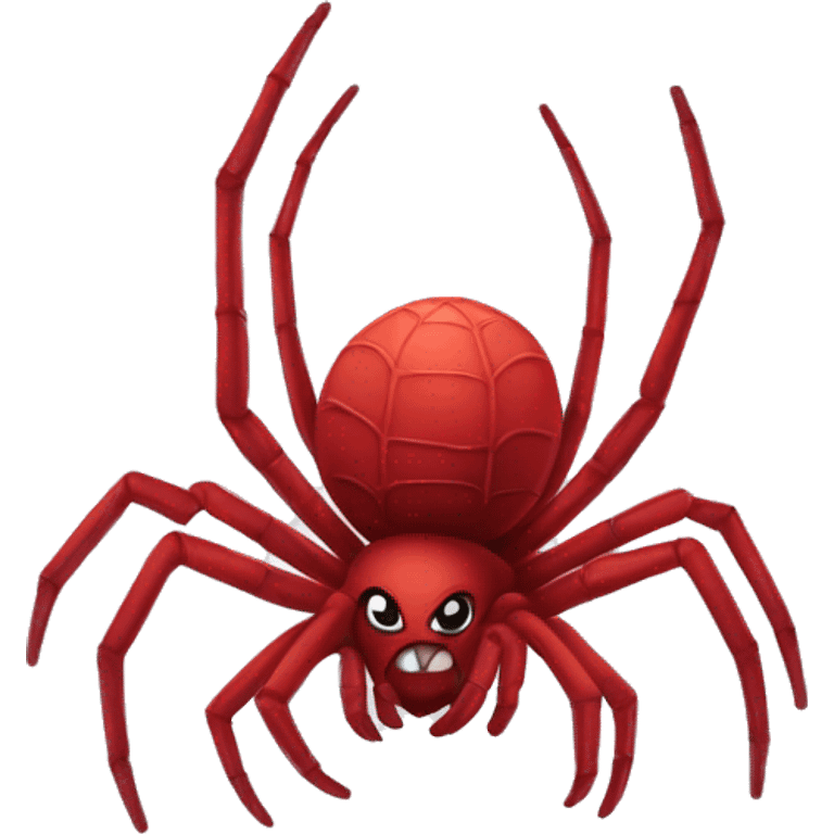 Red spider 𝕝𝕚𝕝𝕪 emoji