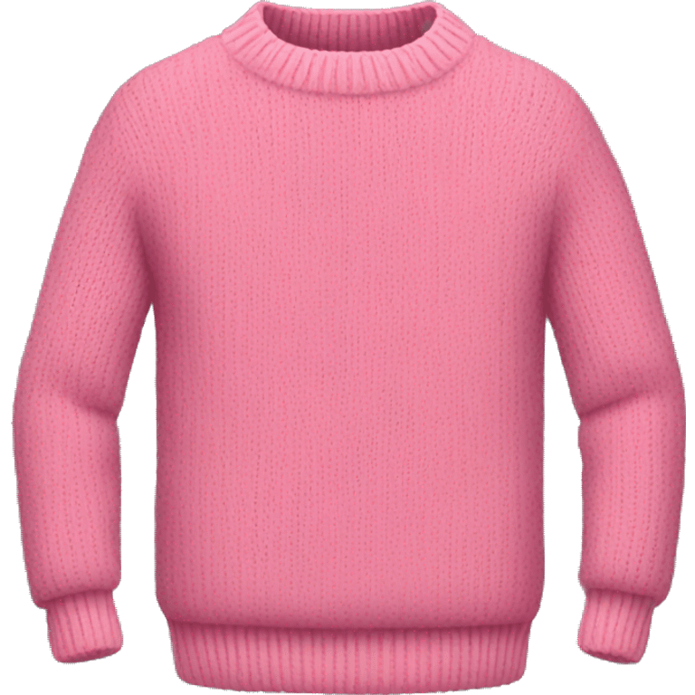 Pink jumper emoji