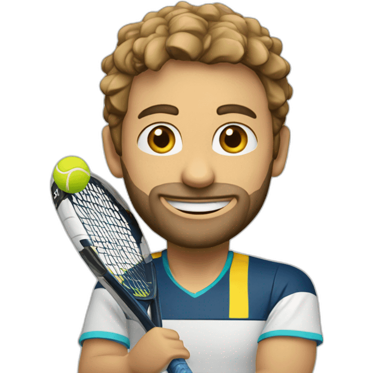 Padel-player-in- emoji