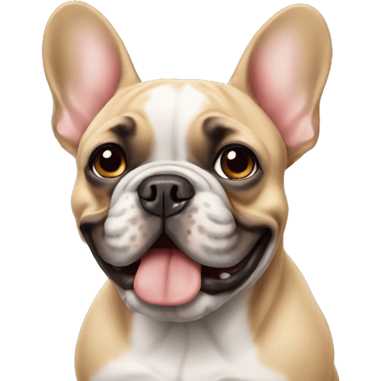 French bulldog emoji